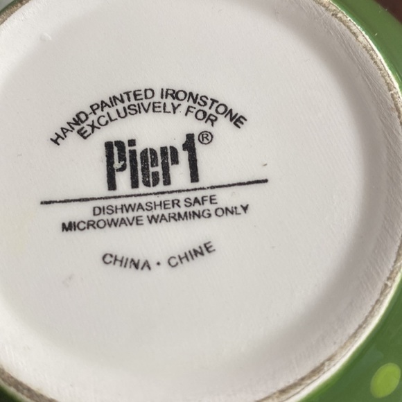 Pier 1 Tea Set for one- Christmas Tree- Mug & Teapot - Picture 6 of 6